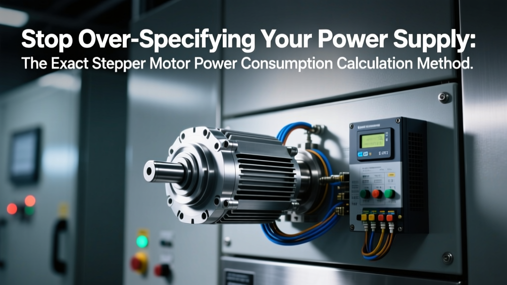 Stop Over-Specifying Your Power Supply: The Exact Stepper Motor Power Consumption Calculation Method Engineers Use (With Real NEMA 17 & 23 Worked Examples, Unit-Checked Formulas, and 37% Energy Savings Tactics)