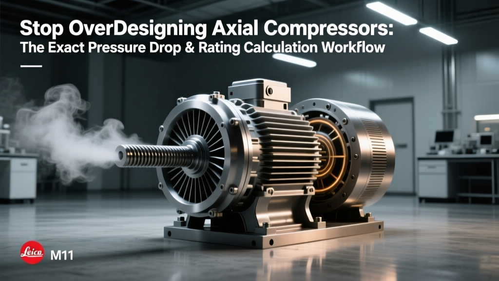 Stop Overdesigning Axial Compressors: The Exact Pressure Drop & Rating Calculation Workflow (With Real Plant Data, Unit-Checked Formulas, and ROI-Driven Safety Margins You’re Missing)