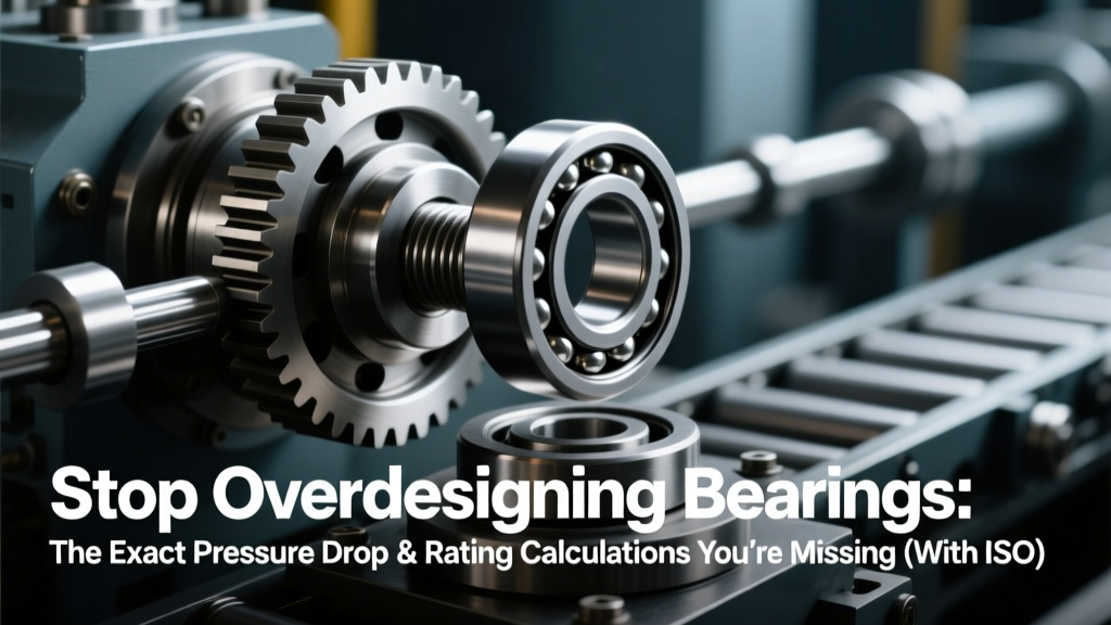 Stop Overdesigning Bearings: The Exact Pressure Drop & Rating Calculations You’re Missing (With ISO 281–Compliant Formulas, Real-World Lubricant Flow Data, and Energy-Saving Correction Factors)