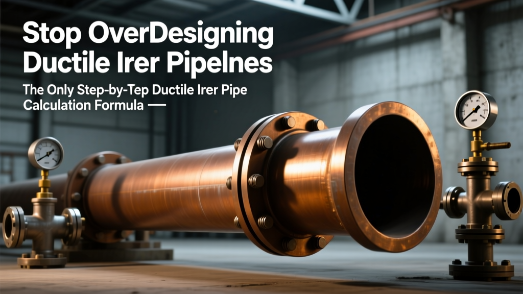 Stop Overdesigning Ductile Iron Pipelines: The Only Step-by-Step Ductile Iron Pipe Calculation Formula Guide That Accounts for Energy Loss, Thermal Expansion, and Carbon-Neutral Design Compliance (ASME B31.3 Verified)