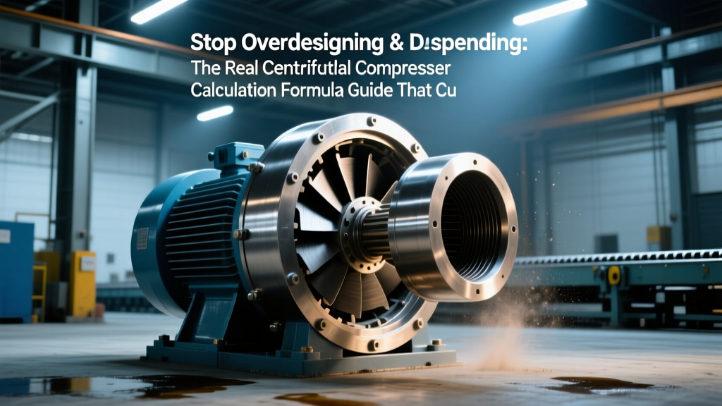 Stop Overdesigning & Overspending: The Real Centrifugal Compressor Calculation Formula Guide That Cuts Energy Waste by 18–24% (With ISO 10439-Compliant Worked Examples, Unit Conversion Tables, and ROI-Weighted Efficiency Corrections)
