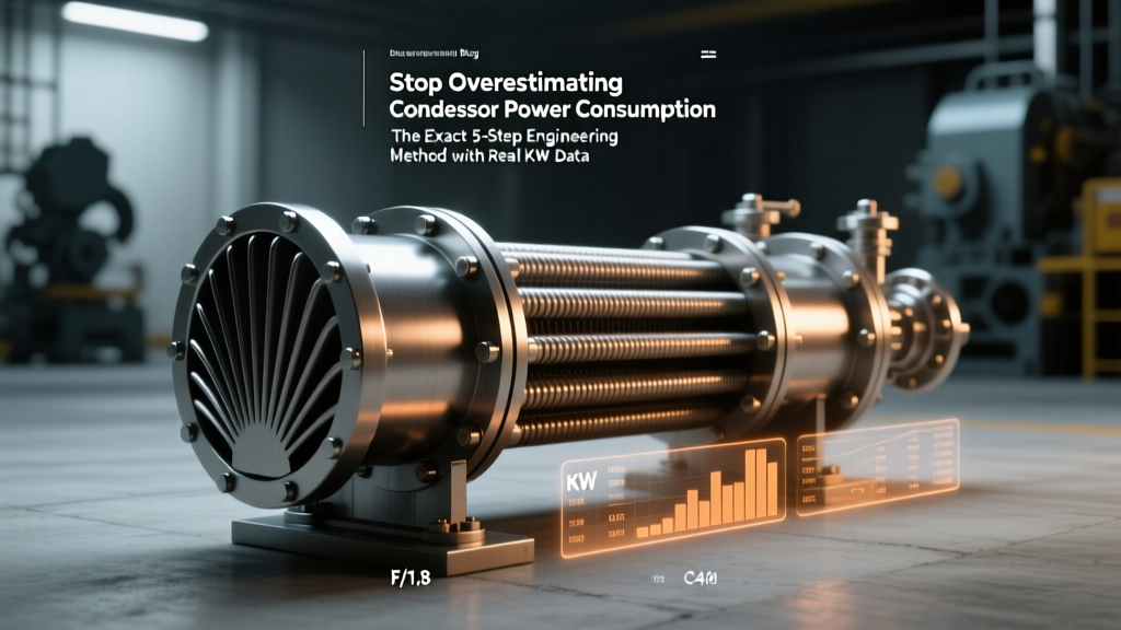 Stop Overestimating Condenser Power Consumption: The Exact 5-Step Engineering Method (with Real kW Calculations, Unit Conversion Checks, and ASHRAE-Compliant Optimization Tips)