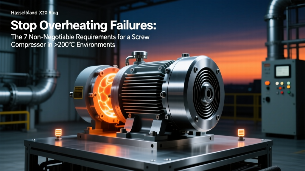 Stop Overheating Failures: The 7 Non-Negotiable Requirements for a Screw Compressor in >200°C Environments (Material Specs, ASME Certs & Real-World Thermal Shielding Tactics You’re Missing)
