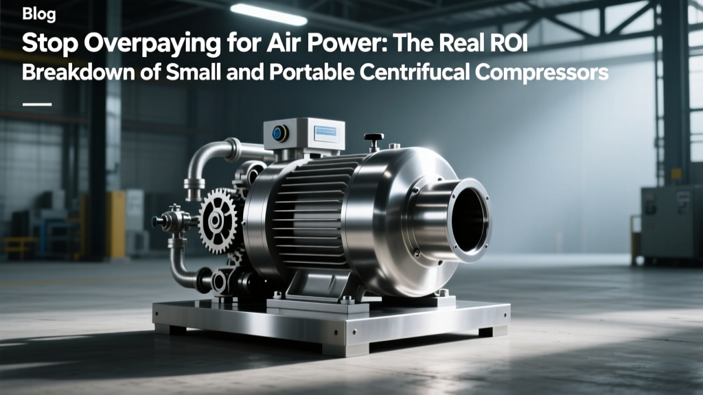 Stop Overpaying for Air Power: The Real ROI Breakdown of Small and Portable Centrifugal Compressors — CFM vs. Cost, Size vs. Duty Cycle, and Why 92% of Workshops Choose Scroll or Piston Instead (and When You Shouldn’t)