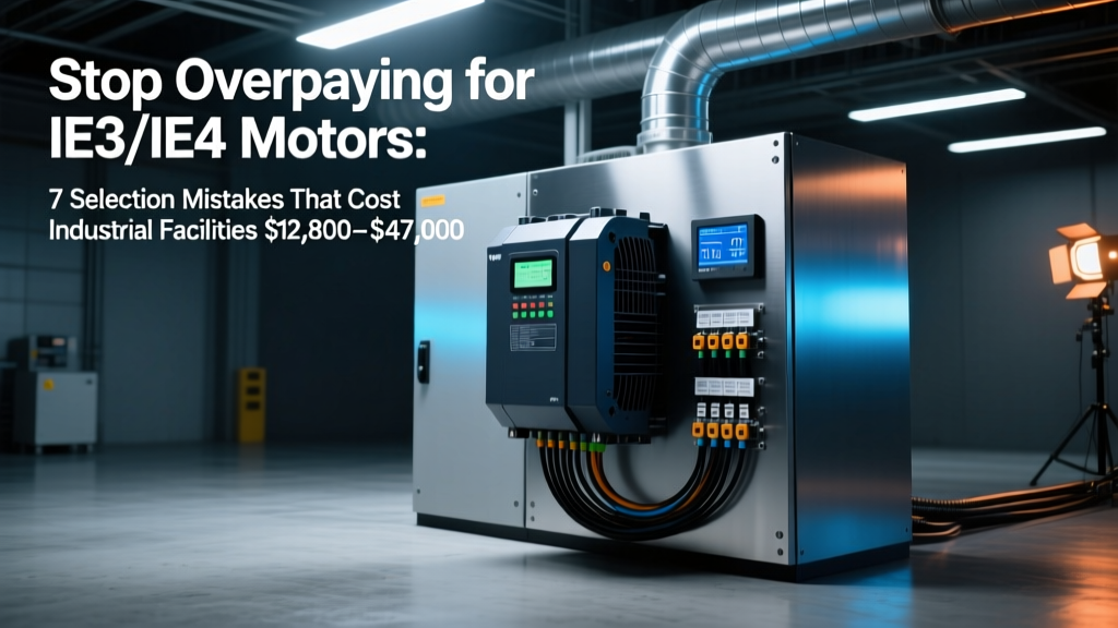 Stop Overpaying for IE3/IE4 Motors: 7 Selection Mistakes That Cost Industrial Facilities $12,800–$47,500/year in Hidden Energy & Downtime — A Real-World Engineer’s Checklist