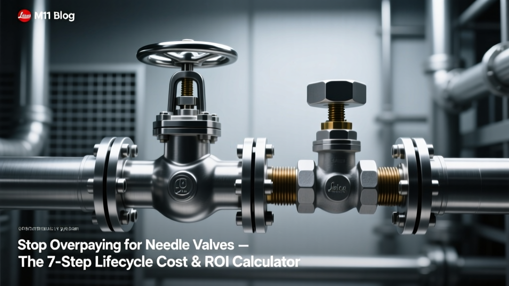 Stop Overpaying for Needle Valves: The 7-Step Lifecycle Cost & ROI Calculator (Energy, Maintenance, Replacement + Real-World Cv Decay Data)