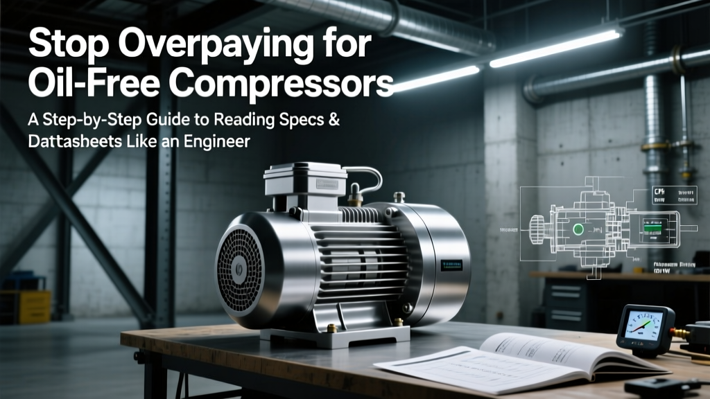 Stop Overpaying for Oil-Free Compressors: A Step-by-Step Guide to Reading Specs & Datasheets Like an ASME-Certified Engineer (So You Avoid Costly Compliance Failures, Contamination Risks, and Undersized Systems)