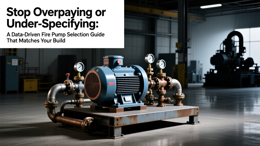 Stop Overpaying or Under-Specifying: A Data-Driven Fire Pump Selection Guide That Matches Your Building’s Exact Flow/Pressure Demand — Not Just NFPA 20 Minimums (With Real Calculations, Cost Per PSI-GPM, and 4-Pump Side-by-Side Comparison)