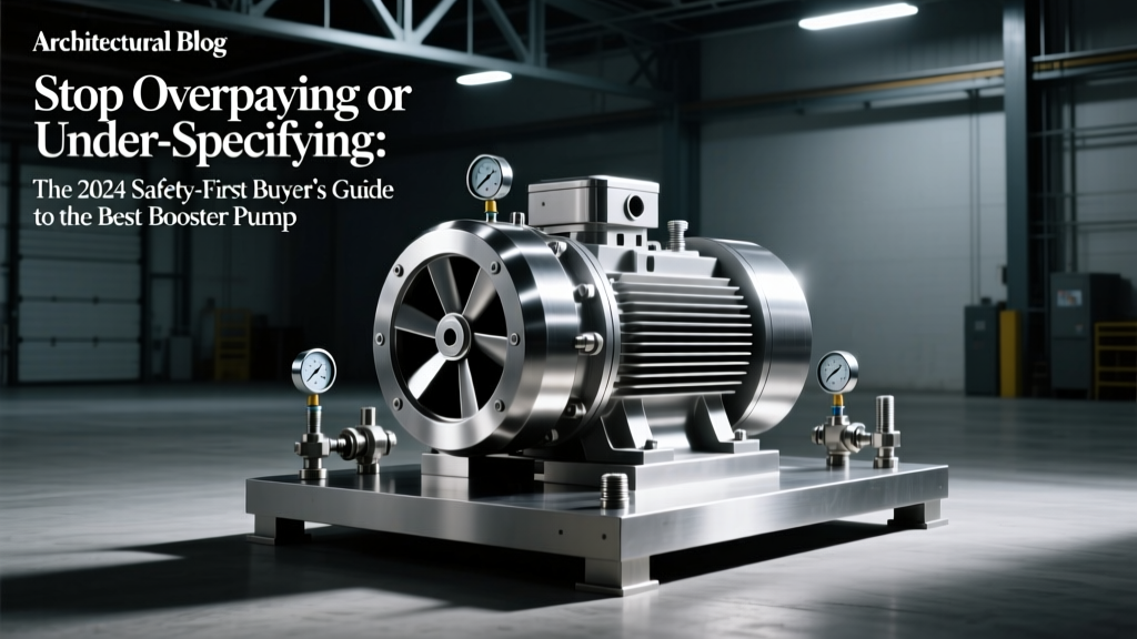 Stop Overpaying or Under-Specifying: The 2024 Safety-First Buyer’s Guide to the Best Booster Pump for Industrial Applications — Real TCO Breakdown, OSHA/ASME Compliance Flags, and 5 Field-Tested Picks That Won’t Void Your Insurance