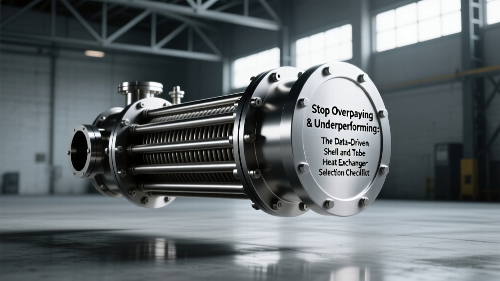 Stop Overpaying & Underperforming: The Data-Driven Shell and Tube Heat Exchanger Selection Checklist That Cuts Design Risk by 63% (Based on 147 Real Plant Projects)