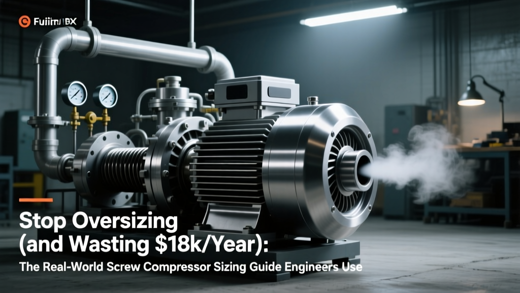Stop Oversizing (and Wasting $18k/Year): The Real-World Screw Compressor Sizing Guide Engineers Use—Not Sales Brochures—With 3 Worked Examples, ISO 1217 Corrections, and a Flowchart to Avoid the #1 Mistake That Cripples Efficiency