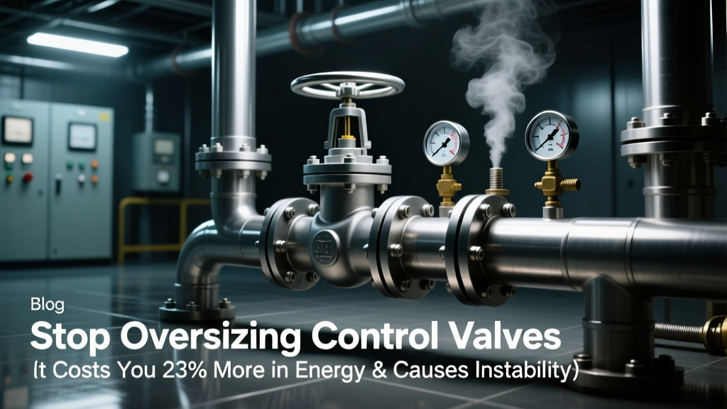 Stop Oversizing Control Valves (It Costs You 23% More in Energy & Causes Instability): A Real-World Step-by-Step Control Valve Sizing Guide with ISO 5167-Compliant Formulas, 3 Worked Examples from Petrochemical Plants, and the 5 Most Costly Mistakes Engineers Make — Even With Software.