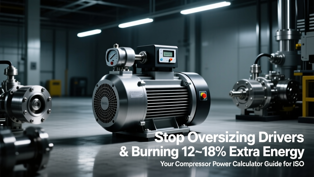 Stop Oversizing Drivers & Burning 12–18% Extra Energy: Your Compressor Power Calculator Guide for Isentropic vs. Polytropic Methods (With Real Plant Data, Formulas, and a Step-by-Step Sizing Walkthrough)