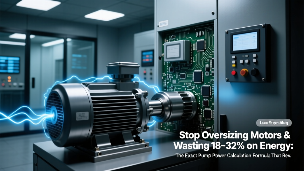 Stop Oversizing Motors & Wasting 18–32% on Energy: The Exact Pump Power Calculation Formula That Reveals True BHP, Motor Sizing, Efficiency Losses, and ROI-Optimized Safety Margins (No Guesswork)