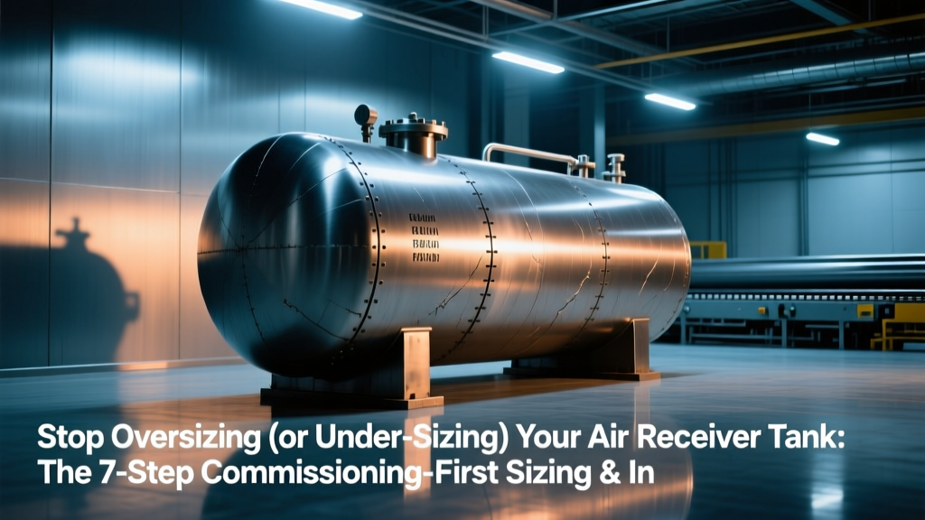 Stop Oversizing (or Under-Sizing) Your Air Receiver Tank: The 7-Step Commissioning-First Sizing & Installation Framework That Cuts Pressure Drops by 42% and Passes ASME Audit on Day One