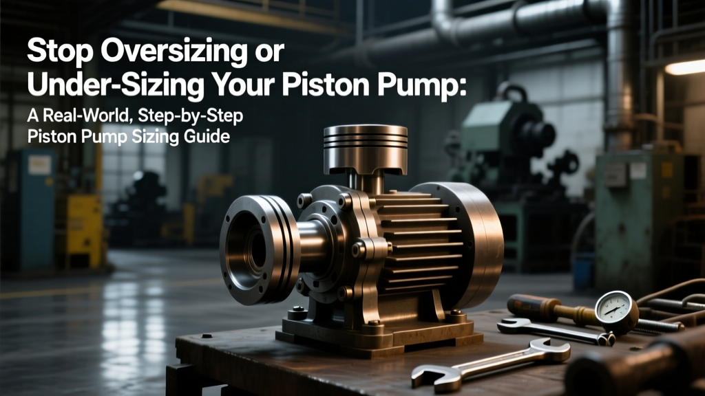 Stop Oversizing or Under-Sizing Your Piston Pump: A Real-World, Step-by-Step Piston Pump Sizing Guide (with ISO 5199-compliant formulas, Parker Hannifin & Bosch Rexroth case studies, and 7 fatal mistakes engineers make before Day 1)