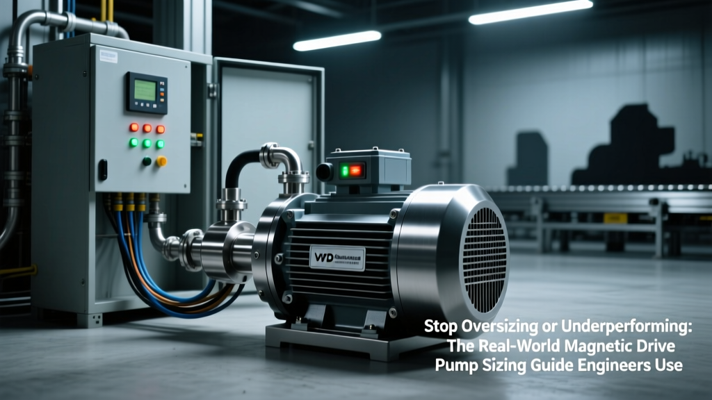 Stop Oversizing or Underperforming: The Real-World Magnetic Drive Pump Sizing Guide Engineers Use — Not Sales Brochures — With NPSH Margin Calculations, System Curve Mapping, and 3 Field-Tested Worked Examples (Including a Failed Pharma Batch Case Study)