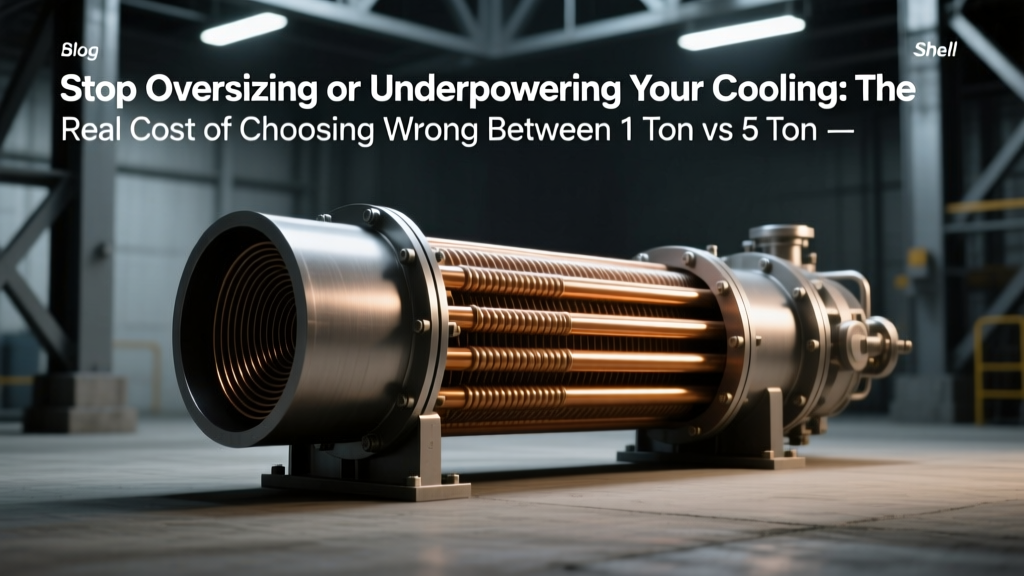 Stop Oversizing or Underpowering Your Cooling: The Real Cost of Choosing Wrong Between a 1 Ton vs 5 Ton Chiller — Capacity & Efficiency Comparison That Exposes Hidden Energy Waste, Installation Pitfalls, and ROI Killers Most Engineers Ignore