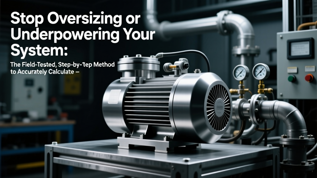 Stop Oversizing or Underpowering Your System: The Field-Tested, Step-by-Step Method to Accurately Calculate Compressor CFM Output and Requirements (With Real Tool Lists, Safety Warnings, and 5 Costly Mistakes You’re Making Right Now)