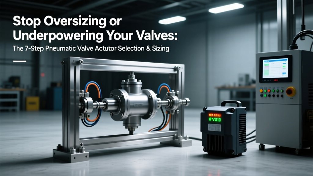 Stop Oversizing or Underpowering Your Valves: The 7-Step Pneumatic Valve Actuator Selection & Sizing Checklist (Rack-and-Pinion, Scotch Yoke, Linear — With Real Torque Math & Air Supply Validation)