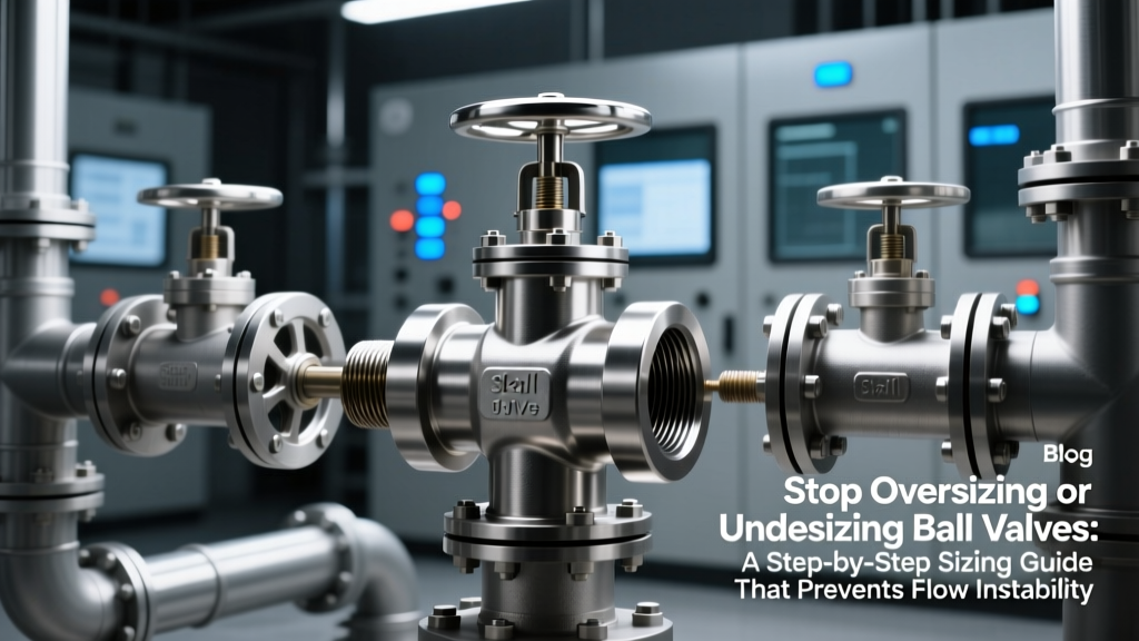 Stop Oversizing or Undersizing Ball Valves: A Step-by-Step Sizing Guide That Prevents Flow Instability, Cavitation, and Costly System Failures (With Real Cv Calculations, API-Compliant Examples, and 7 Deadly Mistakes Engineers Keep Making)
