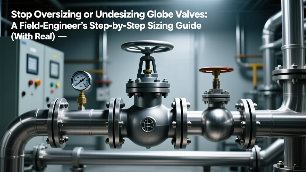 Stop Oversizing or Undersizing Globe Valves: A Field-Engineer’s Step-by-Step Sizing Guide (With Real Cv Calculations, API 602 Compliance Checks, and 5 Costly Mistakes You’re Making During Commissioning)