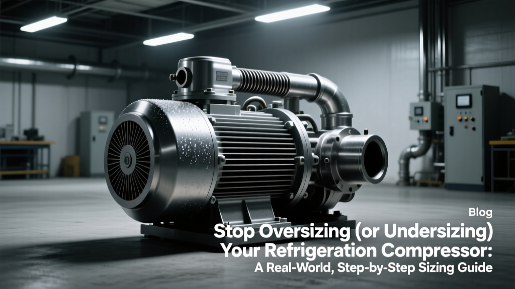 Stop Oversizing (or Undersizing) Your Refrigeration Compressor: A Real-World, Step-by-Step Sizing Guide That Engineers Actually Use—With ASHRAE-Compliant Formulas, 3 Worked Examples, and 7 Costly Mistakes You’re Probably Making Right Now