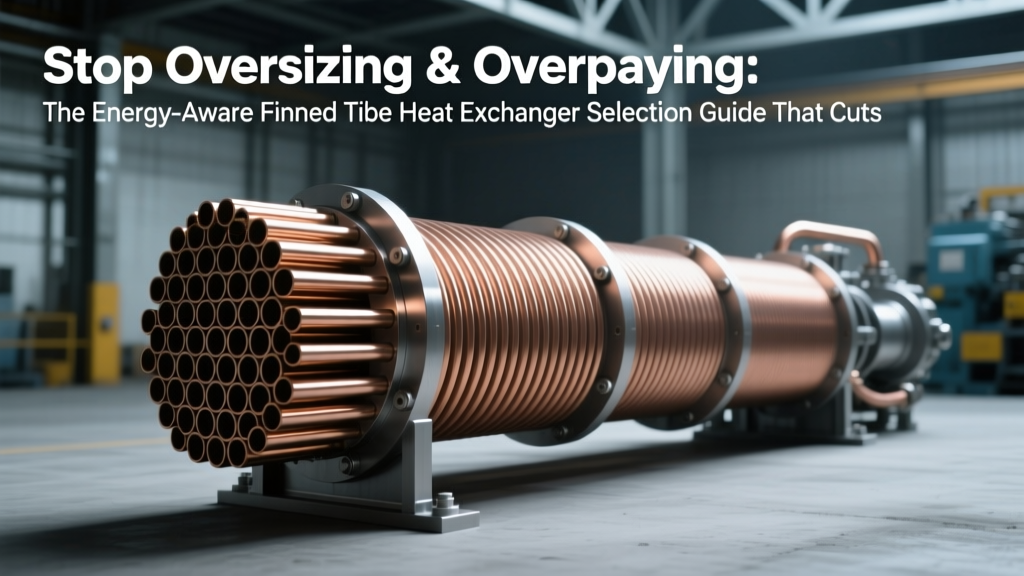 Stop Oversizing & Overpaying: The Energy-Aware Finned Tube Heat Exchanger Selection Guide That Cuts Lifetime Costs by 22–37% (Based on TEMA-Validated Sizing, Real Fouling Data, and Carbon-Intensive Material Tradeoffs)