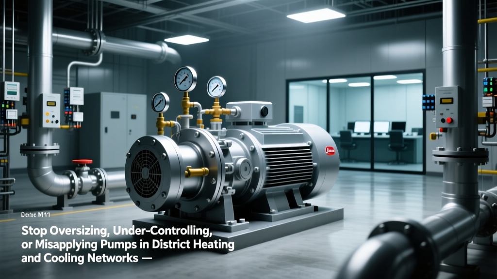 Stop Oversizing, Under-Controlling, or Misapplying Pumps in District Heating and Cooling Networks: A Field-Tested 7-Step Selection Framework for Primary, Secondary, and Booster Pumps with Variable Speed Drives That Cuts Energy Waste by 22–38% (ISO 5199 & EN 16480 Verified)