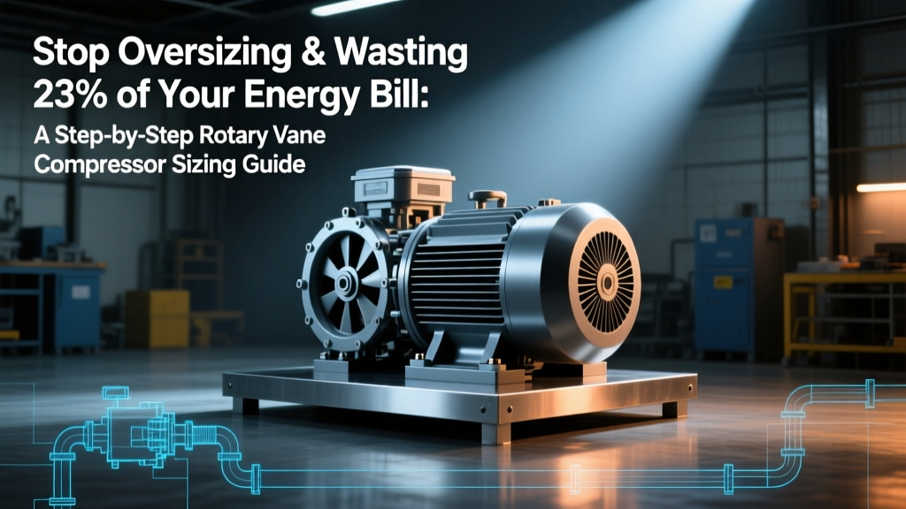 Stop Oversizing & Wasting 23% of Your Energy Bill: A Step-by-Step Rotary Vane Compressor Sizing Guide That Uses Real Plant Air Profiles, Not Guesswork — With ISO 8573-1 Compliance Checks, Compression Ratio Calculations, and 3 Worked Examples (Including a Food-Grade Packaging Line Case Study)