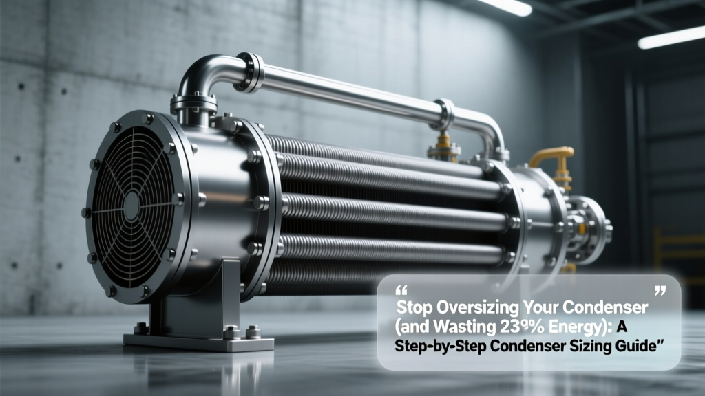 Stop Oversizing Your Condenser (and Wasting 23% Energy): A Step-by-Step Condenser Sizing Guide with Real HVAC Load Calculations, ASHRAE-Compliant Formulas, Worked Examples for Chillers & Process Cooling, and 7 Costly Mistakes Engineers Still Make in 2024