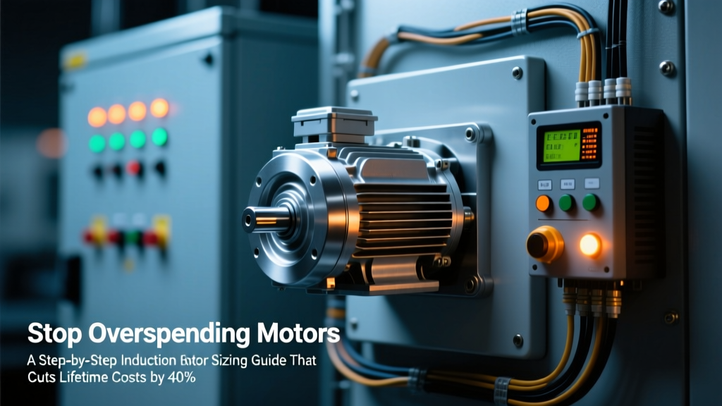Stop Overspending on Motors: A Step-by-Step Induction Motor Sizing Guide That Cuts Lifetime Costs by 22–37% (With Real ROI Calculations, NEMA/IEC Formulas, and 5 Costly Mistakes Engineers Still Make)