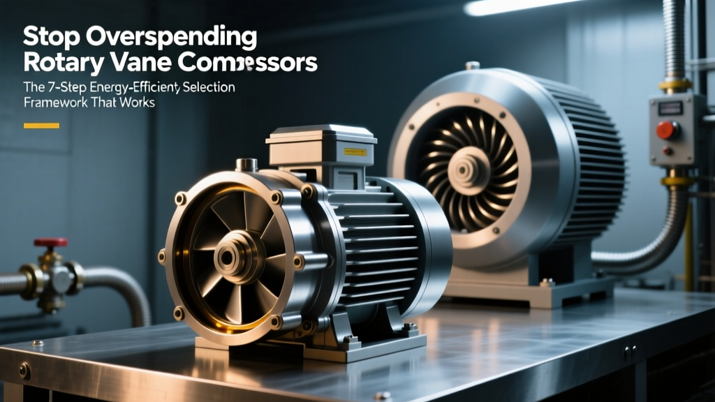 Stop Overspending on Rotary Vane Compressors: The 7-Step Energy-Efficient Selection Framework That Cuts Lifetime Operating Costs by 32% (Based on ISO 1217 Test Data & Real Plant Audits)