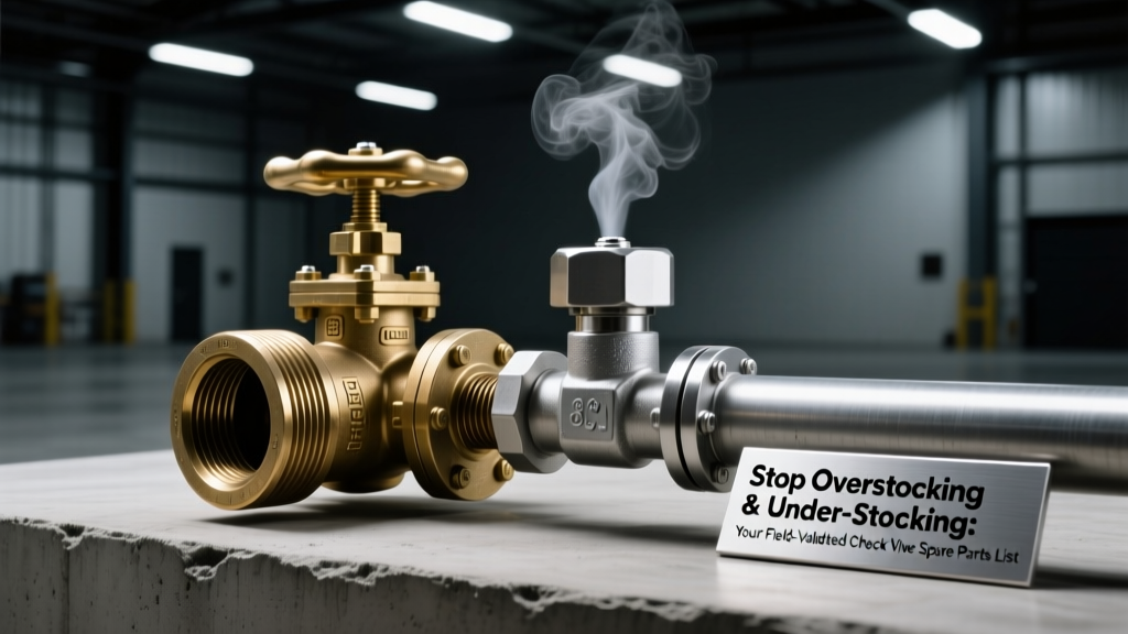 Stop Overstocking & Under-Stocking: Your Field-Validated Check Valve Spare Parts List (Critical, Insurance, Consumable) — With Real-World Quantities, Shelf-Life Rules, and Obsolescence Alerts