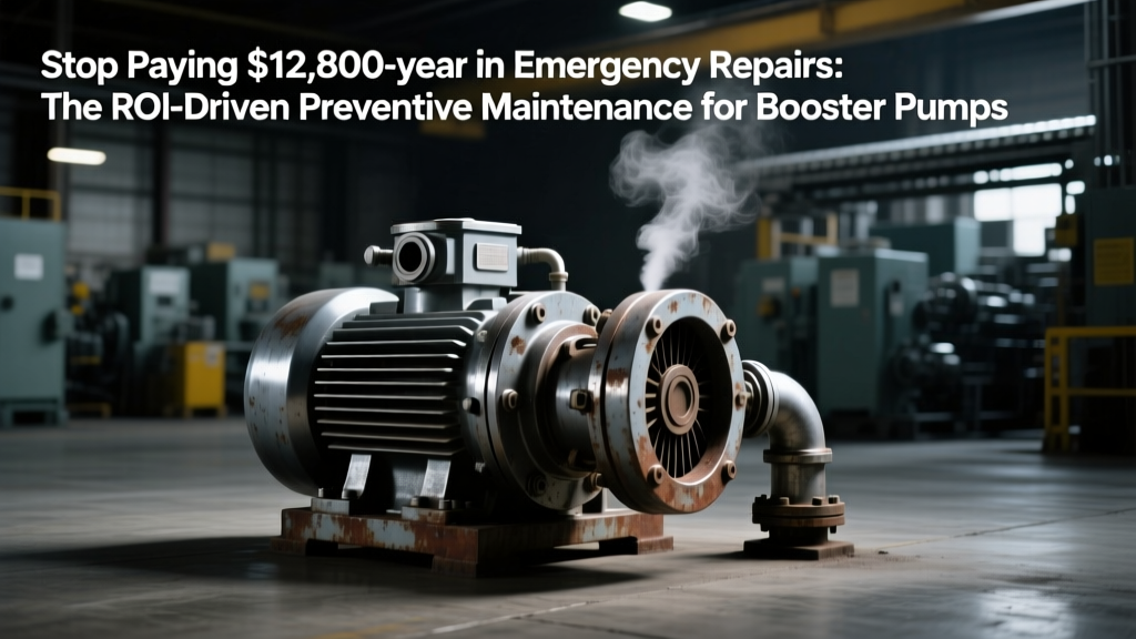 Stop Paying $12,800/year in Emergency Repairs: The ROI-Driven Preventive Maintenance for Booster Pump Checklist That Cuts Downtime by 73% (Based on 47 Real Commercial Buildings)
