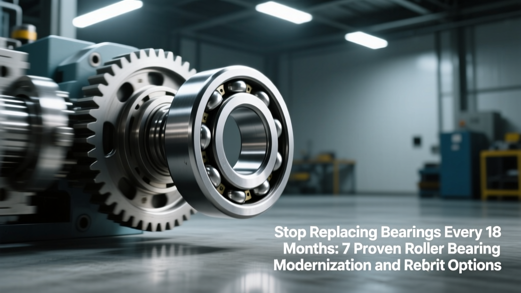 Stop Replacing Bearings Every 18 Months: 7 Proven Roller Bearing Modernization and Retrofit Options That Deliver 23–41% ROI in Under 14 Months — Not Just New Parts, But Smarter System Upgrades