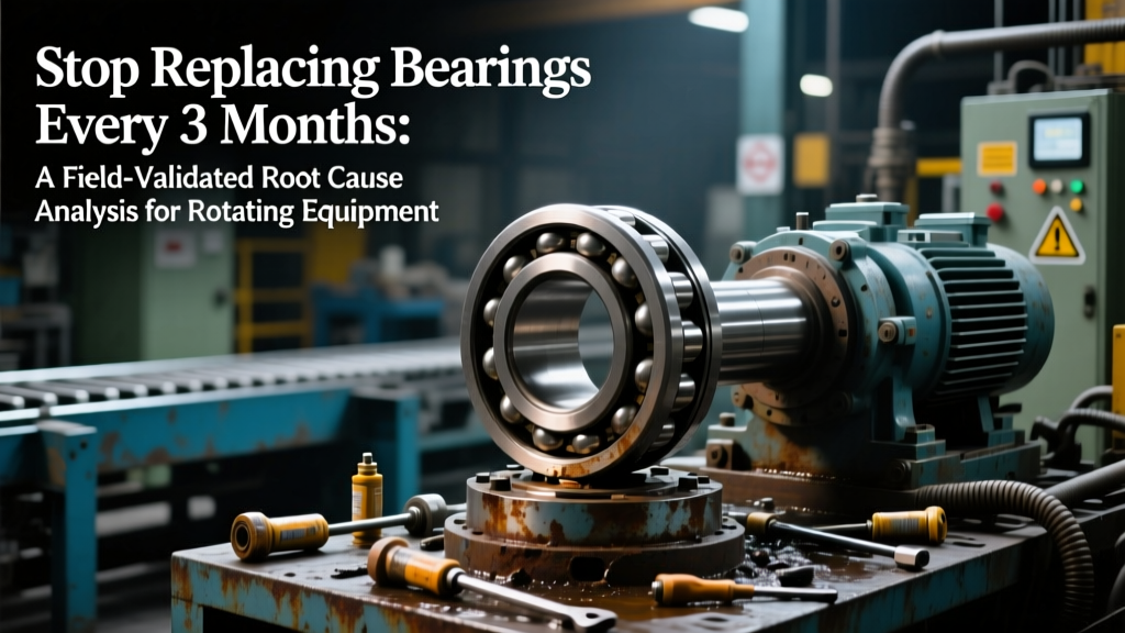 Stop Replacing Bearings Every 3 Months: A Field-Validated Root Cause Analysis for Rotating Equipment Failures That Cuts Downtime by 68%—Step-by-Step RCA Methodology Including Data Collection, Failure Timeline Reconstruction, and Proven Corrective Actions