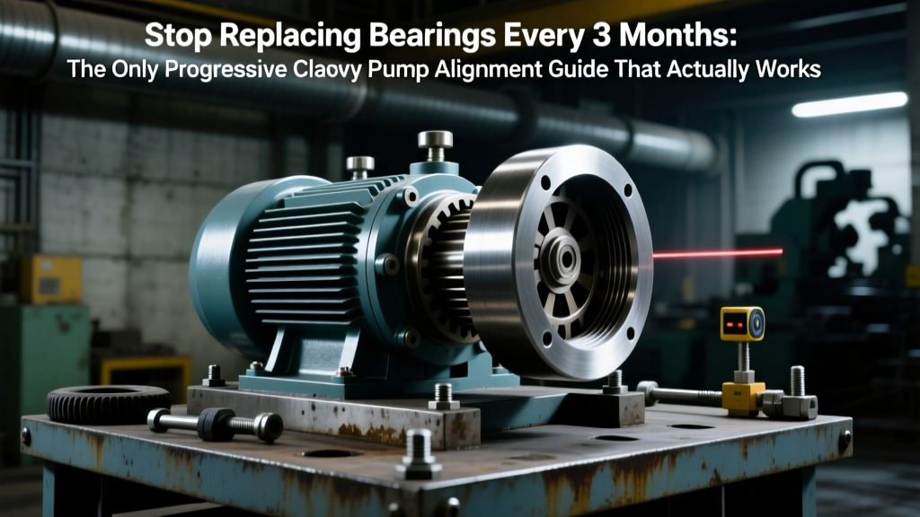Stop Replacing Bearings Every 3 Months: The Only Progressive Cavity Pump Alignment Guide That Accounts for Thermal Growth, Rotor Eccentricity, and ISO 8564 Compliance—Not Just 'Laser vs Dial Indicator'