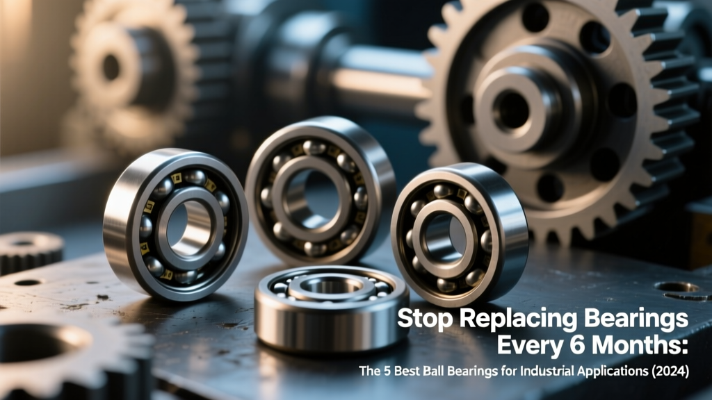 Stop Replacing Bearings Every 6 Months: The 5 Best Ball Bearings for Industrial Applications (2024) — Real-World Reliability Data, Total Cost of Ownership Breakdown, and Why Your Maintenance Team Is Overlooking ISO 281:2021 Fatigue Life Corrections