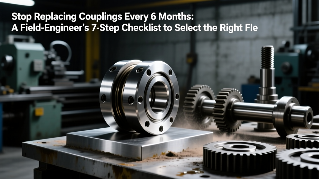 Stop Replacing Couplings Every 6 Months: A Field-Engineer’s 7-Step Checklist to Select the Right Flexible Coupling for Your Application — No Guesswork, No Downtime, No Costly Mistakes