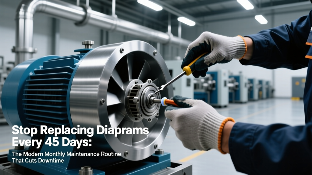 Stop Replacing Diaphragms Every 45 Days: The Modern Monthly Maintenance Routine That Cuts Downtime by 68% (Backed by ISO 5171 & Real Plant Data)