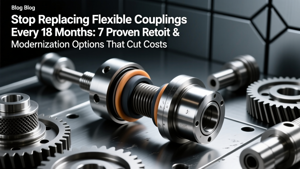 Stop Replacing Flexible Couplings Every 18 Months: 7 Proven Retrofit & Modernization Options That Cut Lifecycle Costs by 42–68% (With Real Payback Calculations)