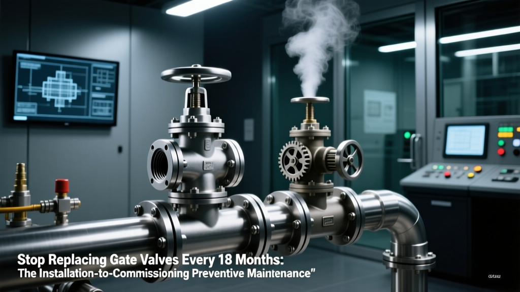 Stop Replacing Gate Valves Every 18 Months: The Installation-to-Commissioning Preventive Maintenance Protocol That Cuts Unplanned Downtime by 73% (Based on API 600 Field Data)