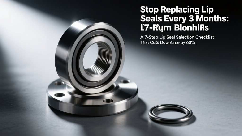 Stop Replacing Lip Seals Every 3 Months: A 7-Step Lip Seal Selection Checklist That Cuts Downtime by 68% (Based on ISO 6194 & Real-World OEM Data)