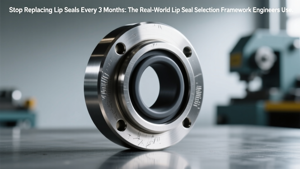Stop Replacing Lip Seals Every 3 Months: The Real-World Lip Seal Selection Framework Engineers Use (Not Sales Brochures) — Sizing, Material Compatibility, Pressure Limits, Shaft Finish, and API 682 Alignment Explained Step-by-Step