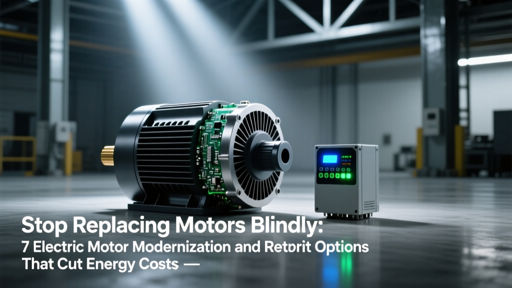 Stop Replacing Motors Blindly: 7 Electric Motor Modernization and Retrofit Options That Cut Energy Costs by 22–41%, Extend Service Life 15+ Years, and Ensure OSHA/IEEE 112 & NEMA MG-1 Compliance — Without Full System Shutdown