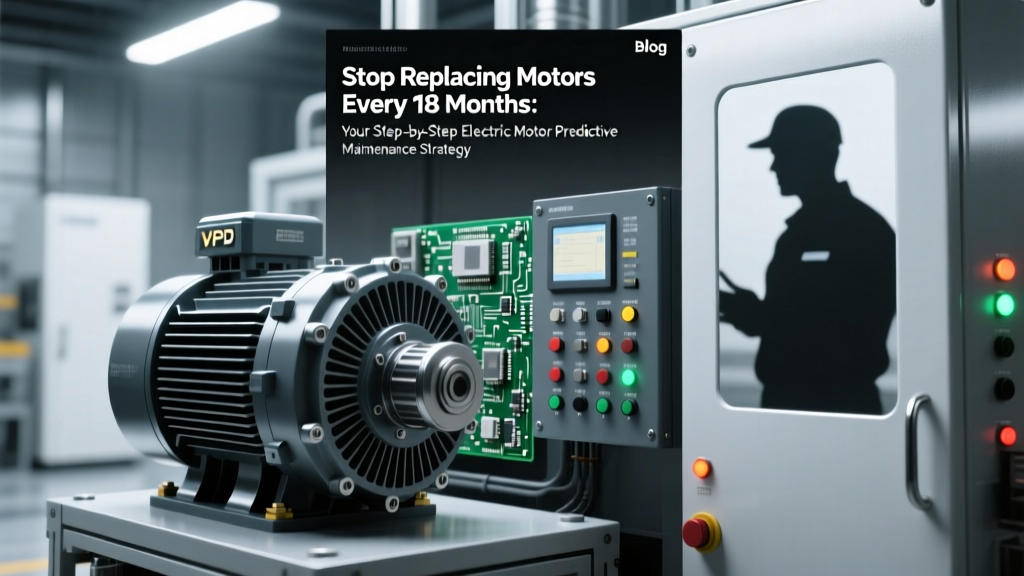 Stop Replacing Motors Every 18 Months: Your Step-by-Step Electric Motor Predictive Maintenance Strategy Using Vibration, Temperature, Oil Analysis & AI Analytics (No Guesswork, No Downtime Surprises)