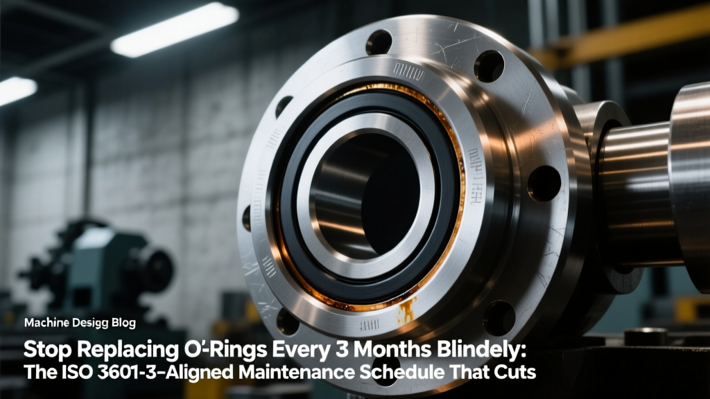 Stop Replacing O-Rings Every 3 Months Blindly: The ISO 3601-3–Aligned Maintenance Schedule That Cuts Unplanned Downtime by 68% (Daily Checks, Quarterly Inspections & Overhaul Intervals Explained)