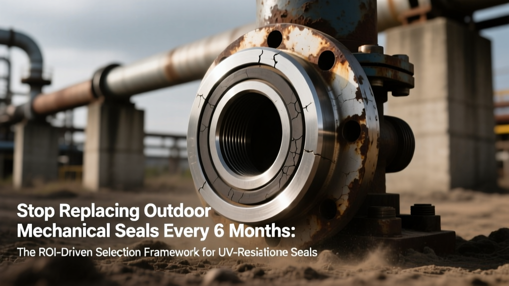 Stop Replacing Outdoor Mechanical Seals Every 6 Months: The ROI-Driven Selection Framework for UV-Resistant, Freeze-Tolerant Seals That Cut Maintenance Costs by 40–70% in Harsh Weather