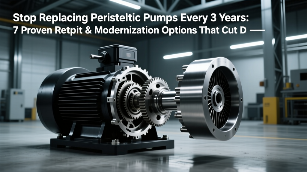 Stop Replacing Peristaltic Pumps Every 3 Years: 7 Proven Retrofit & Modernization Options That Cut Downtime by 62%, Extend Service Life to 12+ Years, and Deliver ROI in Under 14 Months — A Field-Tested Implementation Roadmap for Aging Systems